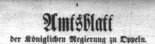 Amtsblatt der Königlichen Regierung zu Oppeln 1915. Stück 1