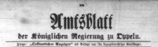 Amtsblatt der K&ouml;niglichen Regierung zu Oppeln 1917. St&uuml;ck 3