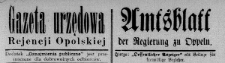 Amtsblatt der Regierung zu Oppeln 1922. St&uuml;ck 15