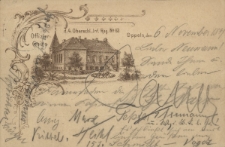 Offizier-Cassino d. 4. Oberschl. Inf. Reg. No 63