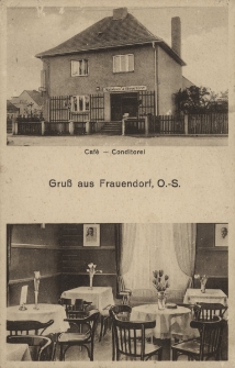 Gru&szlig; aus Frauendorf : Caf&eacute;-Conditorei