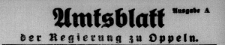 Amtsblatt der Regierung zu Oppeln 1927. St&uuml;ck 32