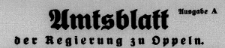 Amtsblatt der Regierung zu Oppeln 1928. St&uuml;ck 28