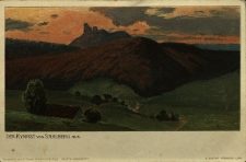 Chojnik : widok na Chojnik od strony Rudzianek