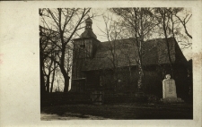 Gołkowice : kości&oacute;łek drewniany pw. Jana Chrzciciela (1766-1767) z zewnątrz