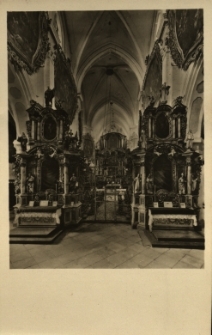 Henryków : wnętrze kościoła zespołu klasztornego Cystersów