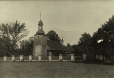 Koszęcin : widok na kości&oacute;ł drewniany