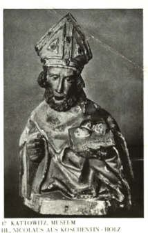 Koszęcin : figura św. Mikołaja