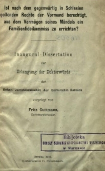 Inaugural-Dissertation zur Erlangung der Doktorwürde der Hohen Juristenfakultät der Universität Rostock