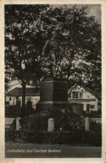Głubczyce : pomnik Grafa Goetzena