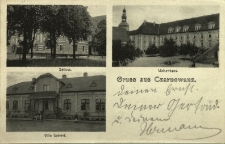 Czarnowąsy : zamek, sierociniec, Villa Gabriel