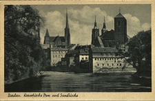 Wrocław : widok m.in. na Kości&oacute;ł Świętego Krzyża