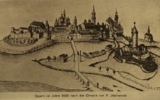Oppeln im Jahre 1680 nach der Chronik von F. Jdzikowski