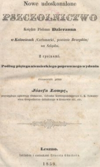 Nowe udoskonalone pszczelnictwo