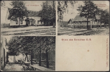 Suchy B&oacute;r : Gospoda Keila, ogr&oacute;d oraz leśnicz&oacute;wka