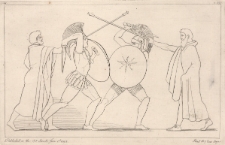 Hektor i Ajas rozdzielani przez herold&oacute;w