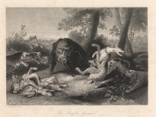 Un Sanglier furieux / A Wild Boar Hunt / Ein wüthender Eber / Rozjuszony odyniec