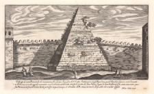 Vestigij di una Piramide di marmoro&hellip;di C. Cestio