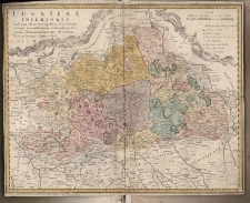 Lusatiae Inferioris Tabula chorographica, secundum statum recentissimum delineata et edita curis Homannianorum Heredum