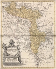 Charte von Russisch Litauen, welche die von Polen an Russland abgetretene Woiewodschaften Liefland, Witepsk, Mscislaw, und einem Theil der Woiewodschaften Poloc und Minsk enth&auml;lt