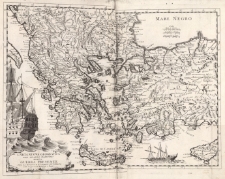 Carta nuova geografica del teatro maritimo della guerra presente tra la russia e la porta ottomana tratta da una recente Pubblicata a Parigi
