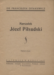 Marszałek Józef Piłsudski