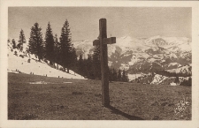 Żabie : mogiła nieznanego żołnierza na Czarnohorze