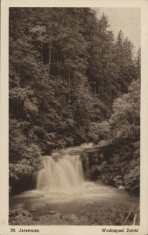 Jaremcze : wodospad Żonki