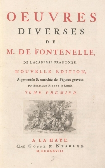 Oeuvres diverses t.I