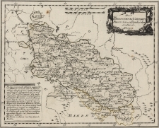 Das Herzogthum SchlesienPreussischehn und Östreichischen Antheils Nro. 105