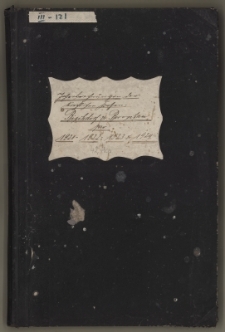 Rechnung &uuml;ber Einnahme und Ausgabe bei der Kasse Katholischen Pfarrkirche ad st. Hedwigem zu Bischdorf 1921-1924