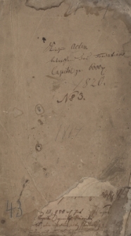 Akta parafii w Biskupicach z lat 1804-1845