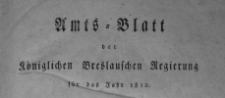 Amtsblatt der Königlichen Breslauschen Regierung. Nro. 2.