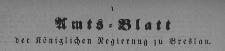 Amtsblatt der K&ouml;niglichen Regierung zu Breslau, 1878. St&uuml;ck 38