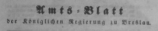 Amtsblatt der Königlichen Regierung zu Breslau. Stück 43