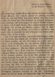 Betet f&uuml;r die Kirche Gottes und den heiligen Vater!