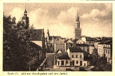 Oppeln : Blick vom Annabergplatz nach dem Rathaus