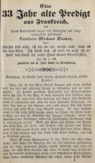 Der Herr ist auferstanden! : Line Osterpredigt gehalten am ersten Ostertage 1845 in der St. Katharinenkirche
