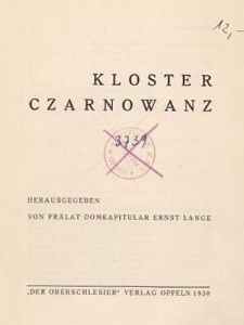 Kloster Czarnowanz