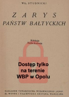 Zarys państw bałtyckich