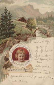 Widok : pejzaż g&oacute;rski