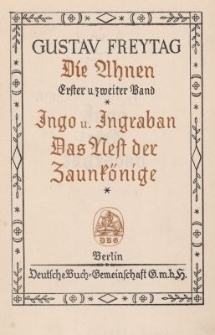 Die Ahnen : Ingo u. Ingraban Das Nest der Zaunk&ouml;nige Bd.1/2