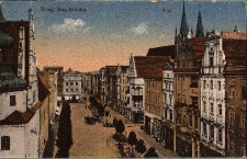 Brzeg : południowa pierzeja rynku