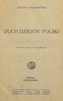 Duch dziej&oacute;w Polski