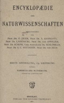 Handbuch der Mathematik. Bd.2, Lfg.10