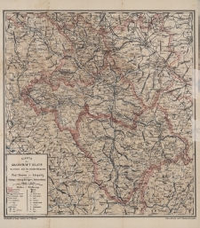 Karte der Grafschaft Glatz