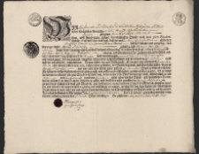 Świadectwo ukończenia praktyki wydane przez Cech garbarski (czerwonosk&oacute;rnik&oacute;w) w Prudniku na nazwisko Ignacy Schlosser